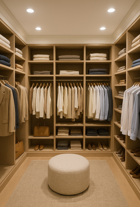 Turning a Room into a Closet