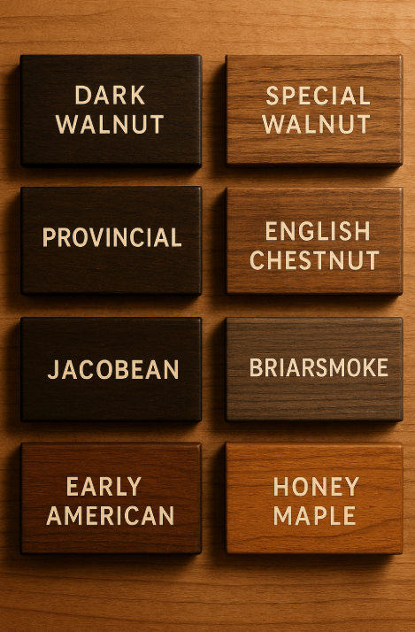 Best Wood Stains Colors