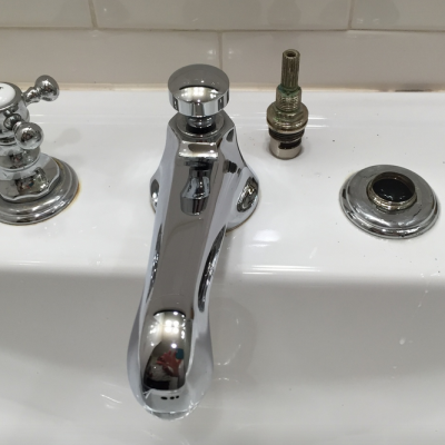Leaky Old-Fashioned Faucet